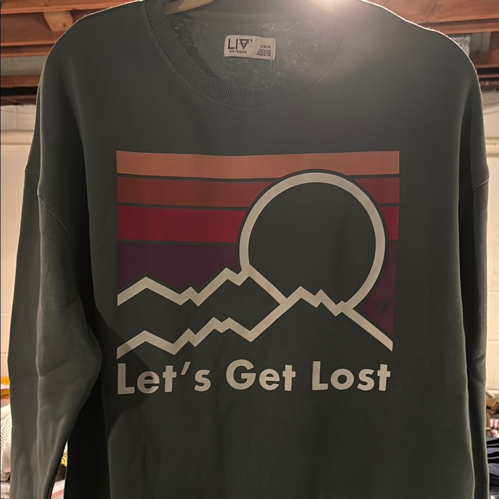 Green Graphic Womens Shirt